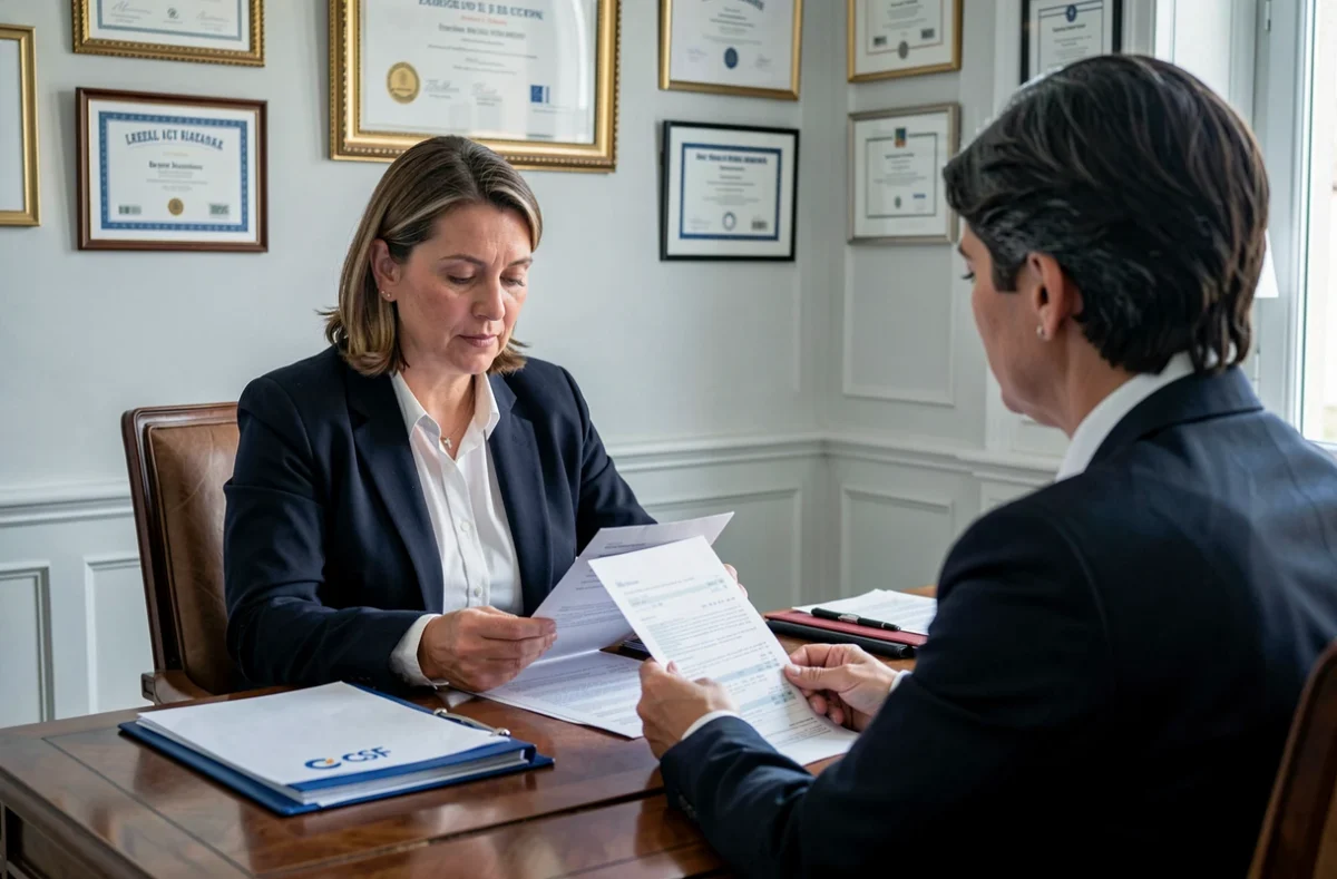 Conseillère du Crédit Social des Fonctionnaires à Évry aidant un fonctionnaire pour son crédit immobilier
