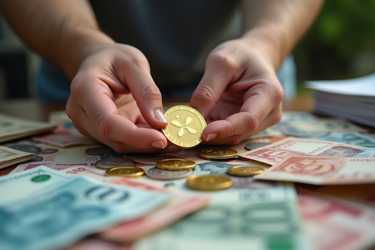 Echange de pièces XRP avec devises du monde entier